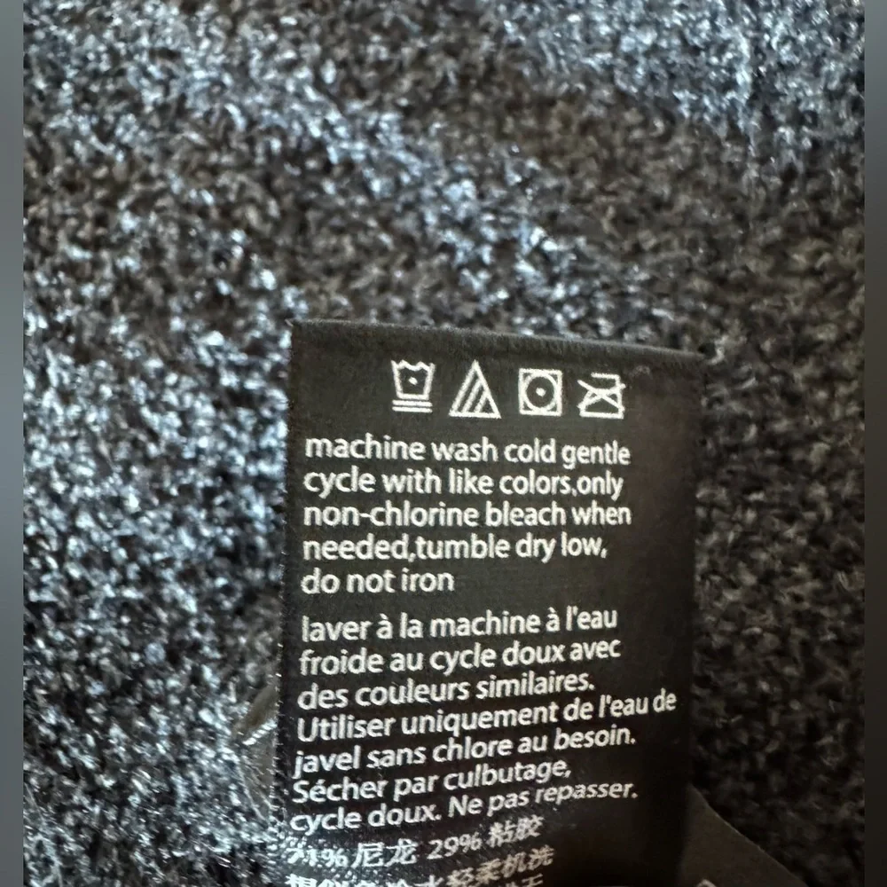 New Barefoot Dreams Cozy Chic Ultra Lite Gray Leopard Print Blanket Wrap L-XL - Picture 6 of 9